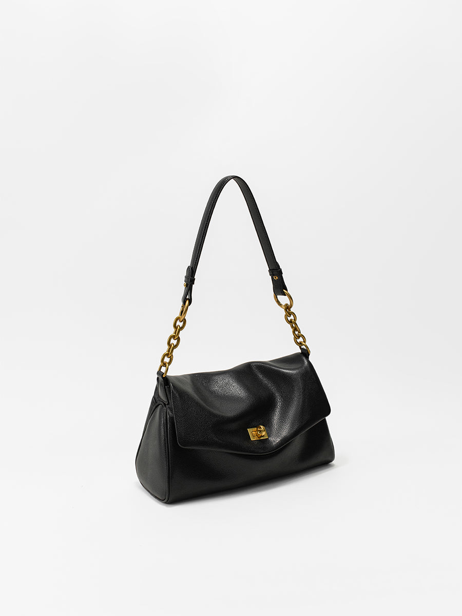 Classic flap messenger bag