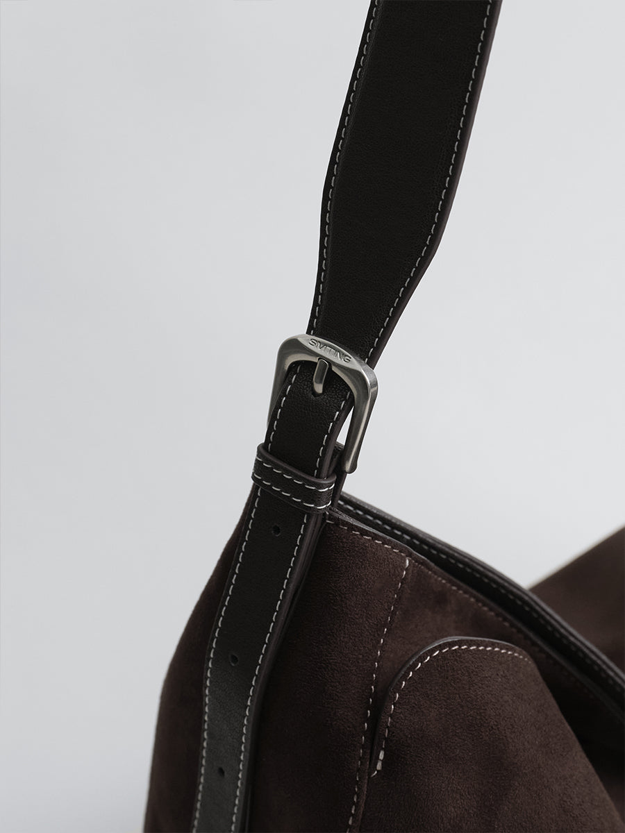 SUEDE CAPSULE COLLECTION TOTE BAG