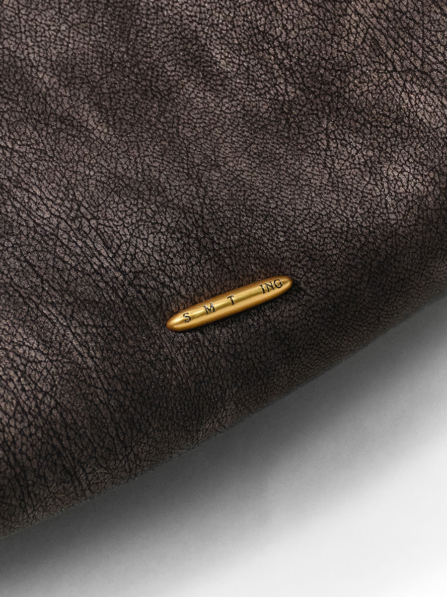 Textured minimalist luxury commuting tote bag