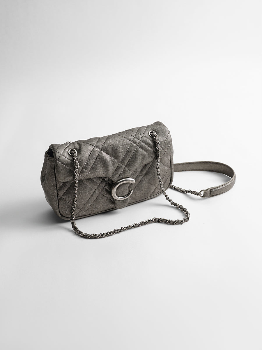 Quilted chain bag