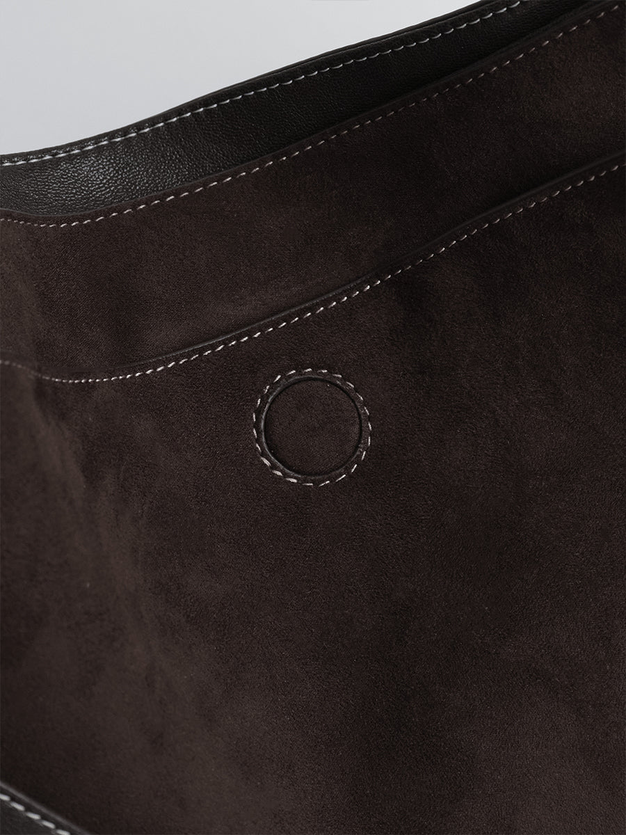 SUEDE CAPSULE COLLECTION TOTE BAG