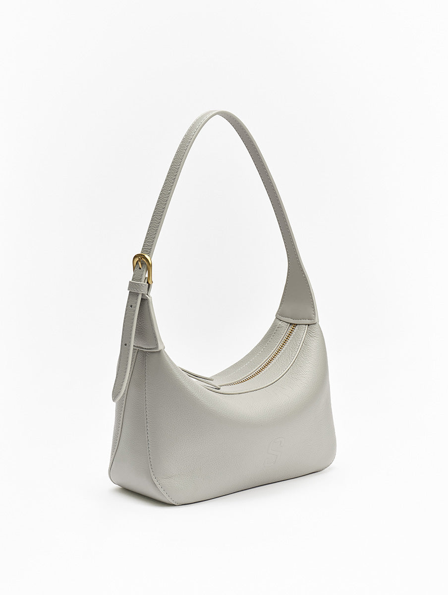 Top-grain Leather Box Bag