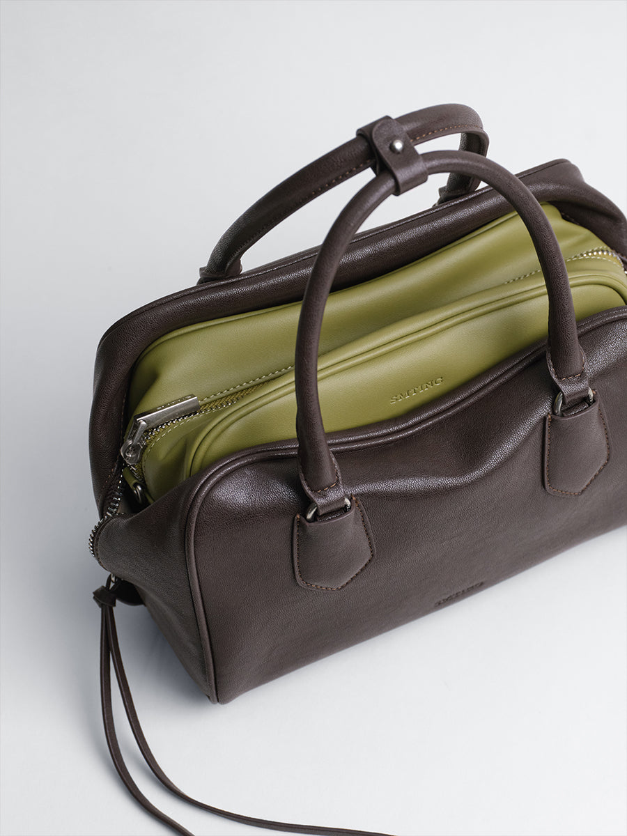 THE BOX COLLECTION BOSTON BAG