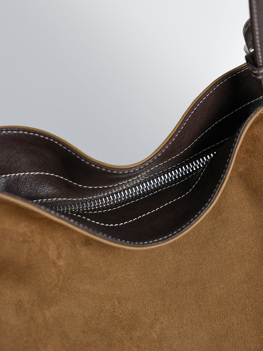 SUEDE CAPSULE COLLECTION TOTE BAG