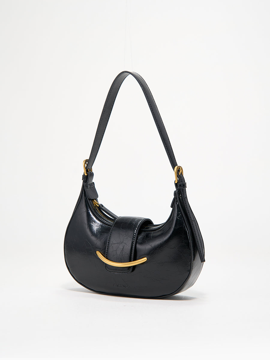 Heart-Crescent Shaped Underarm Bag