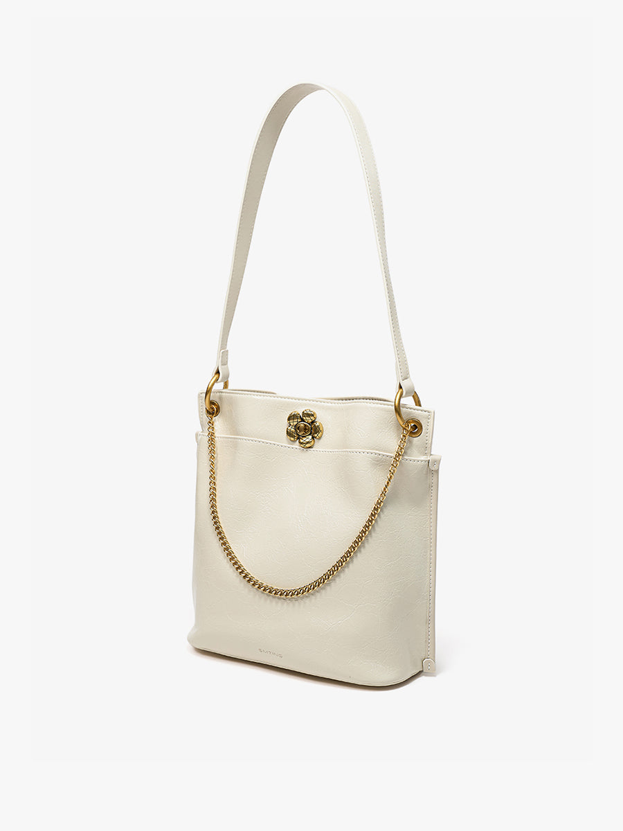 Beautiful Woman at Sunset-Large Capacity Bucket Bag