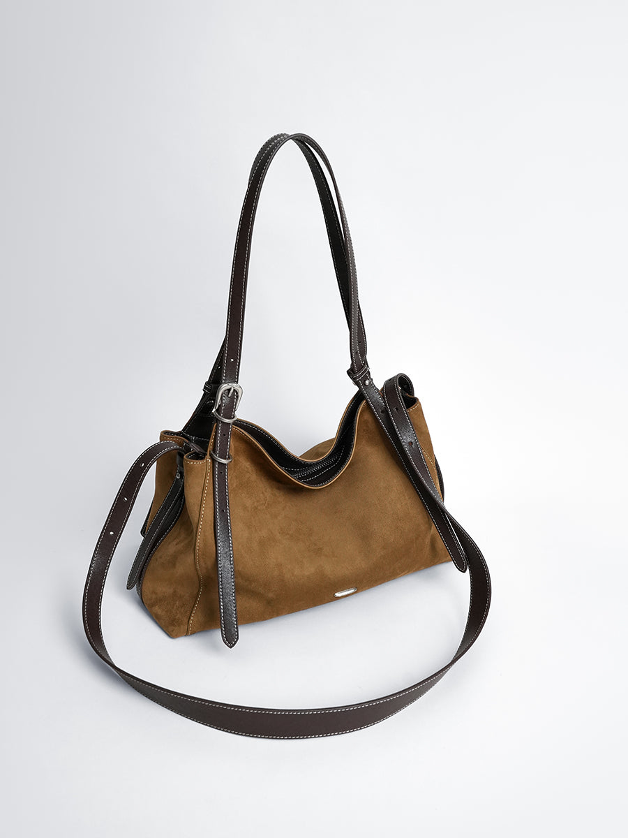 SUEDE CAPSULE COLLECTION TOTE BAG