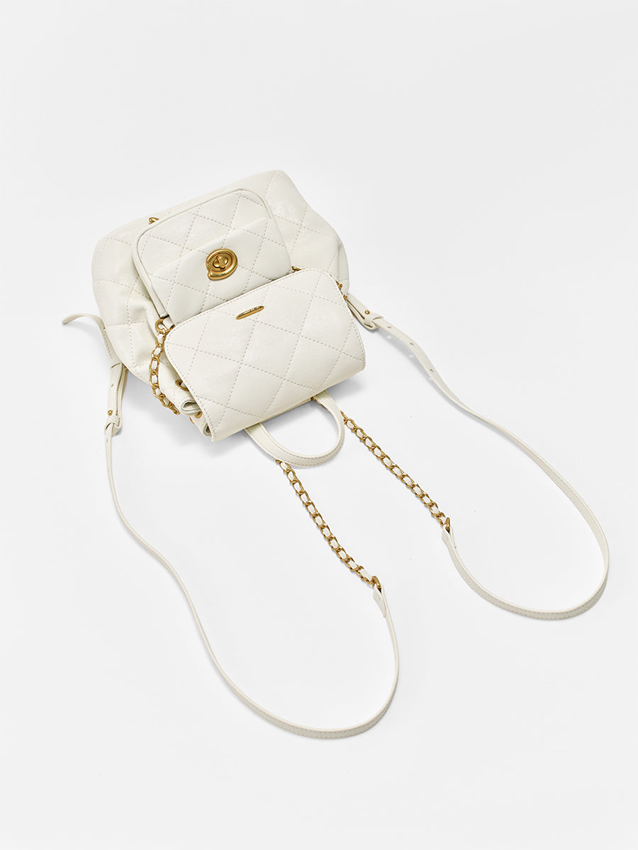 High-end light luxury backpack