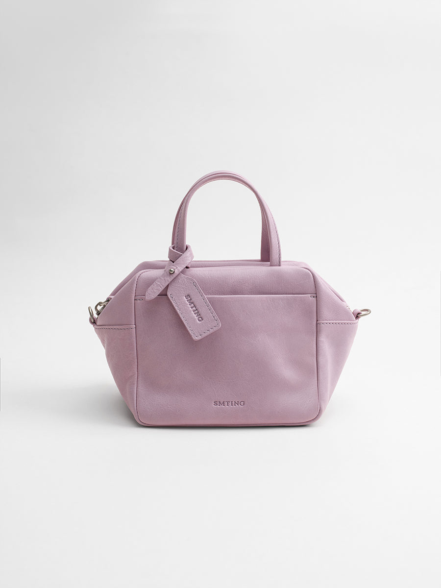 Head-layer cowhide box bag