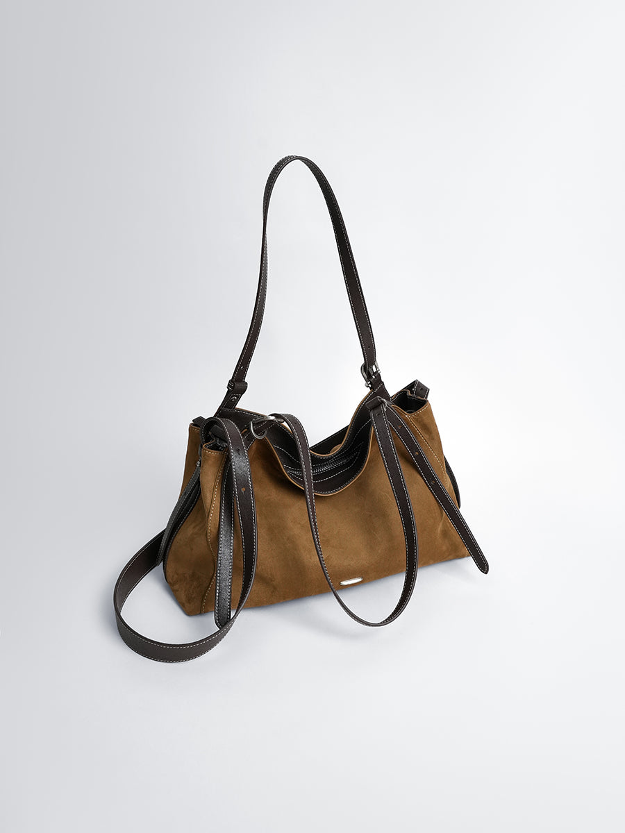 SUEDE CAPSULE COLLECTION TOTE BAG