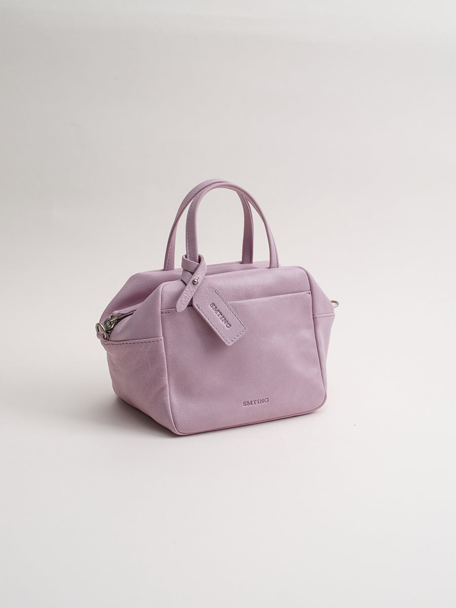 Head-layer cowhide box bag