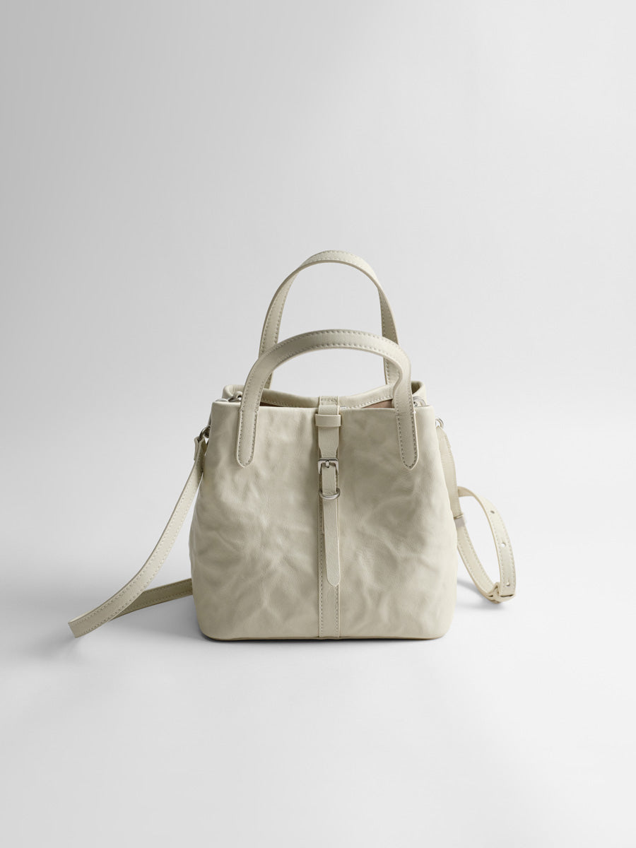 Niche single-shoulder hand-carry bucket bag