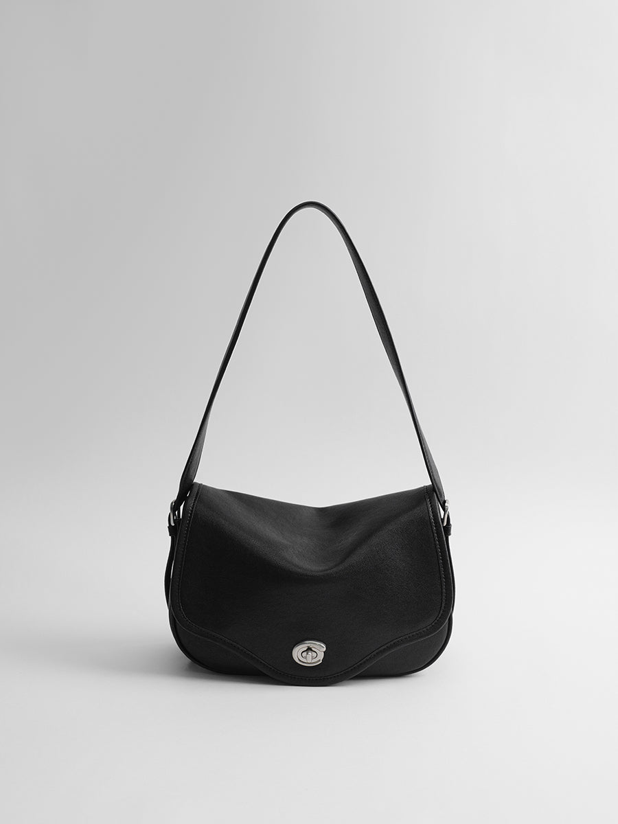 Luxurious lightweight shoulder bag with premium feel