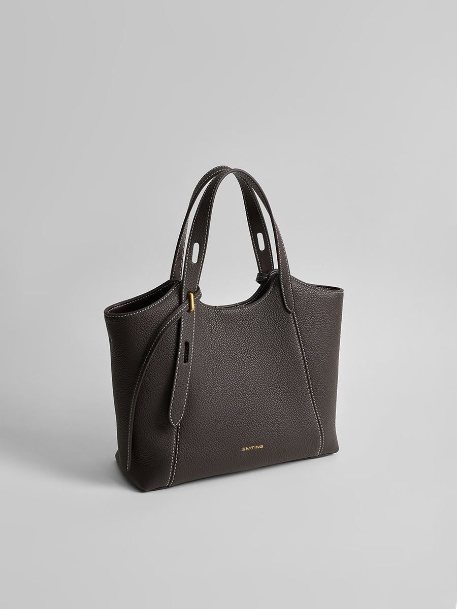 First-layer cowhide tote bag