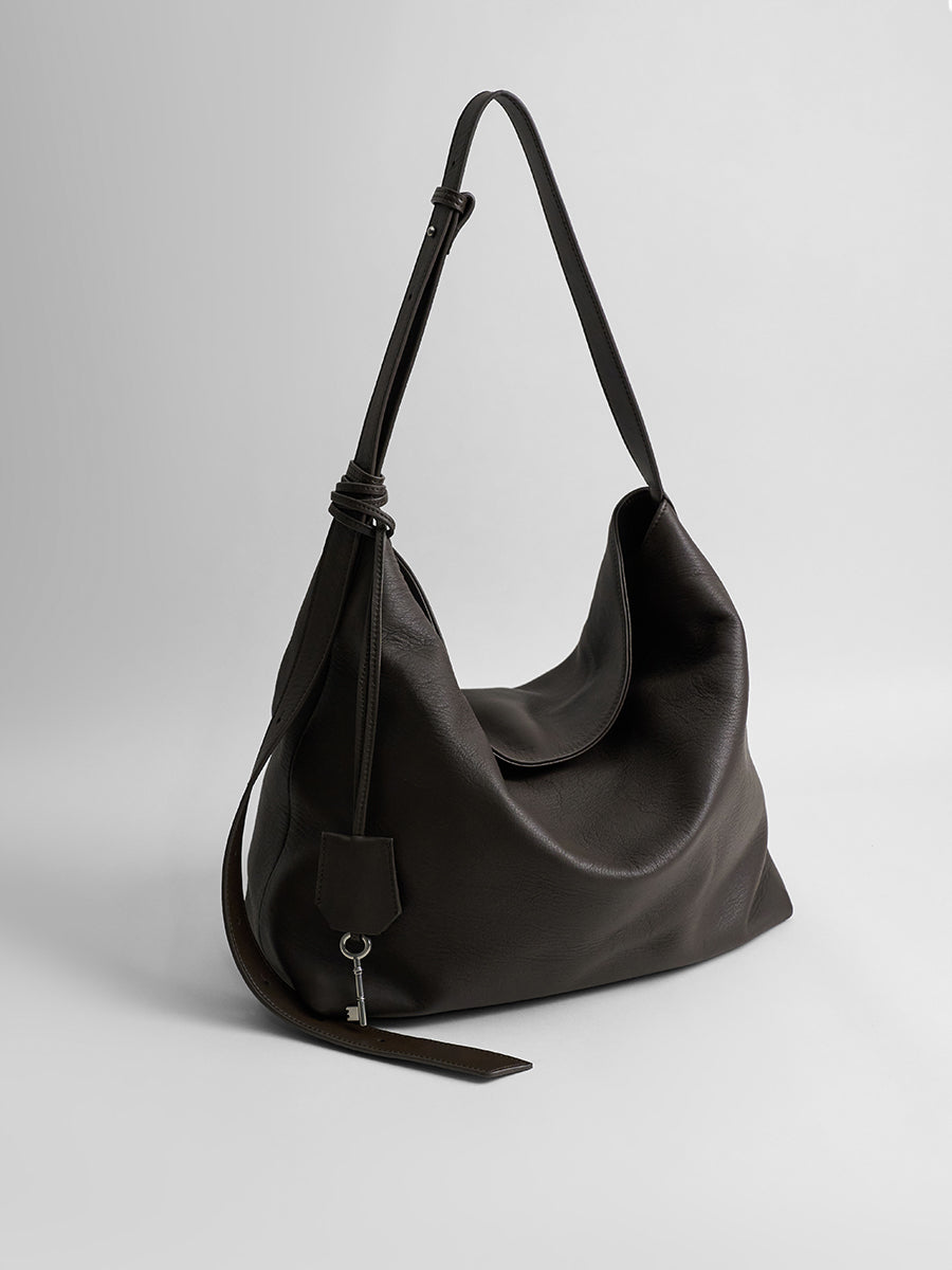 First-layer cowhide tote bag