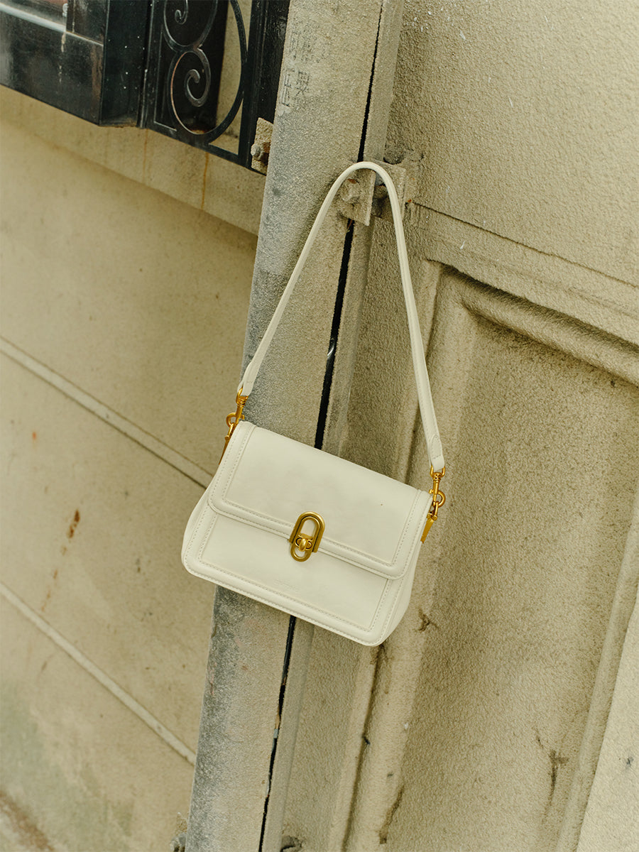 Wheat Language-Square Mini Bag