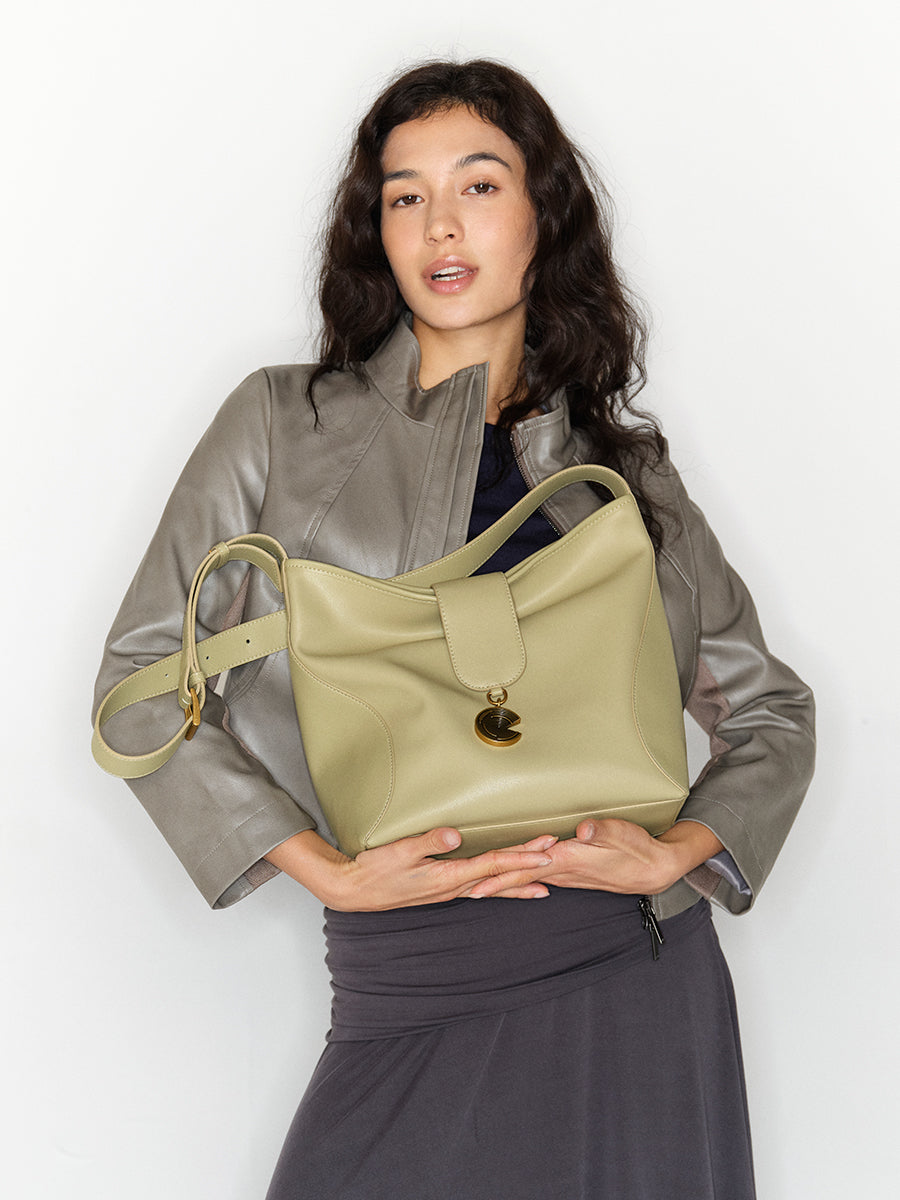 Chiffon-Bucket Bag