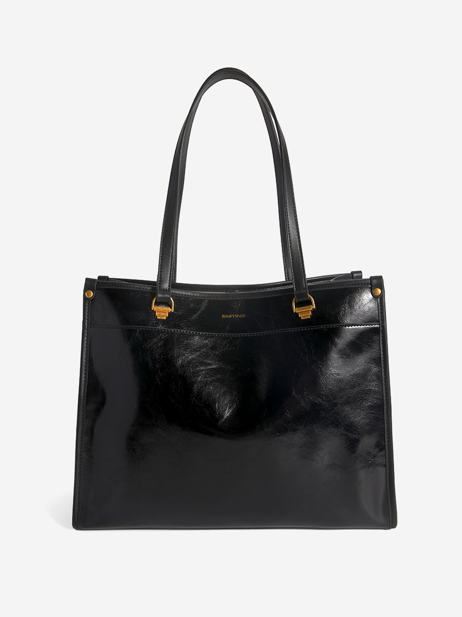 Moonlight Lover-Cowhide Handbag Tote Bag