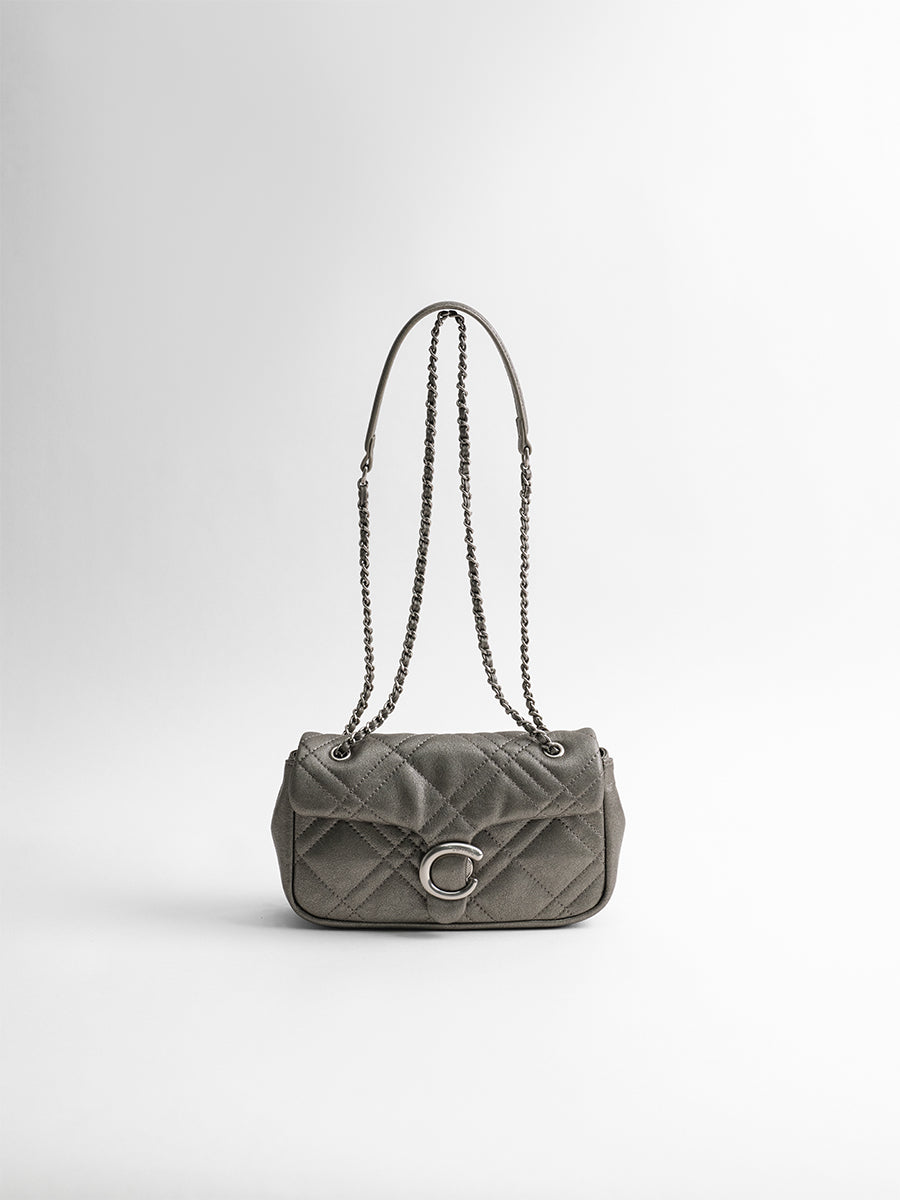 Quilted chain bag