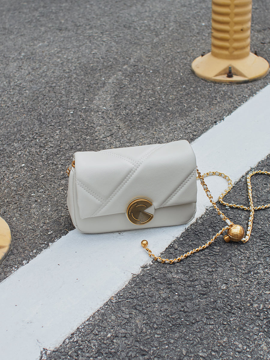 Peach Coconut Milk Jelly-Chain Bag Crossbody Bag
