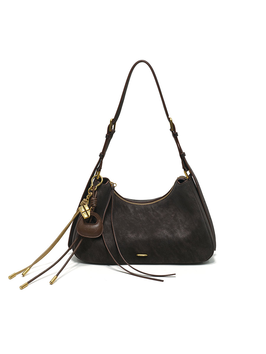 Arc-shaped retro exquisite tote bag