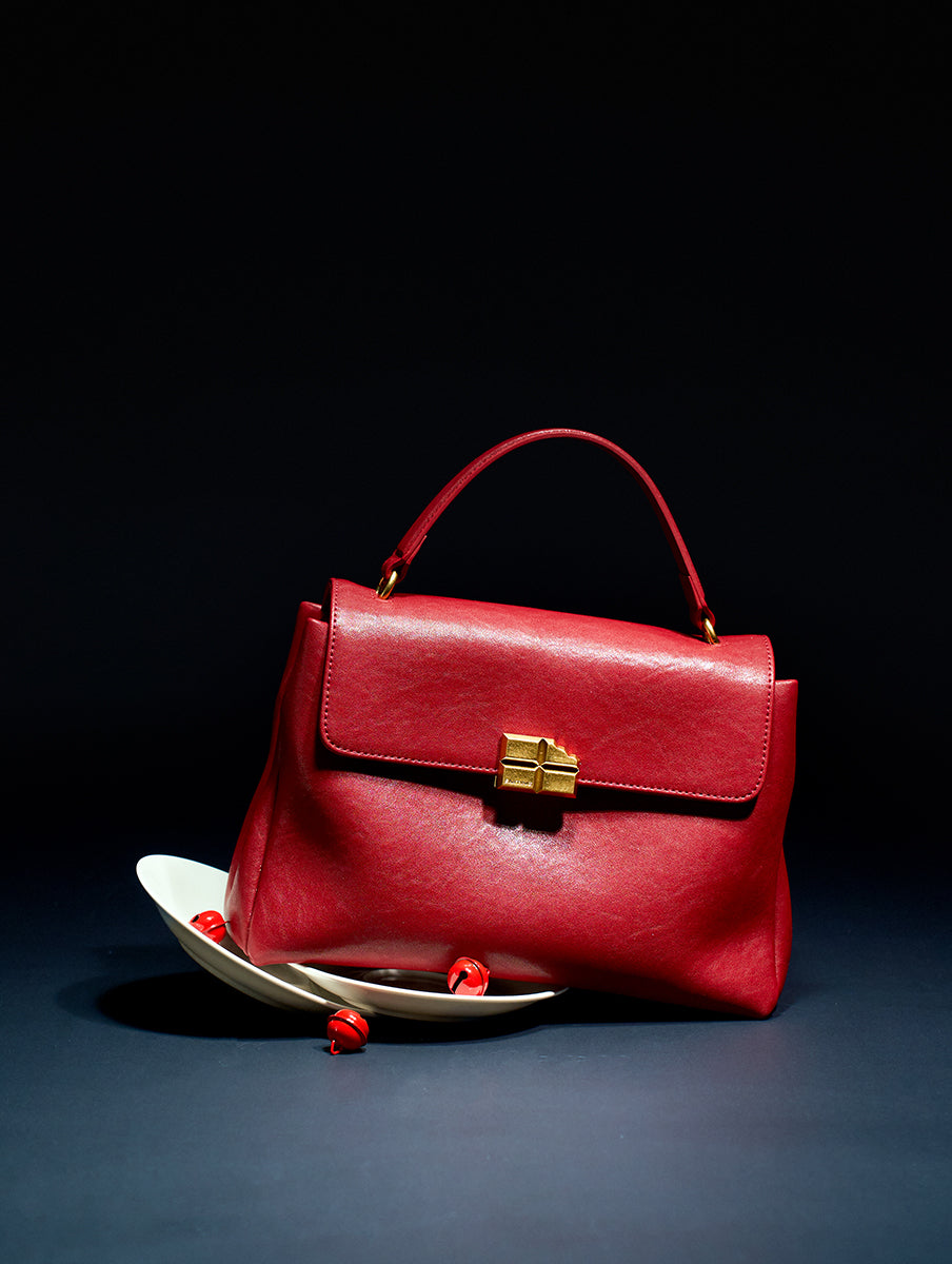 Shallow Time-Square Handbag Crossbody Bag
