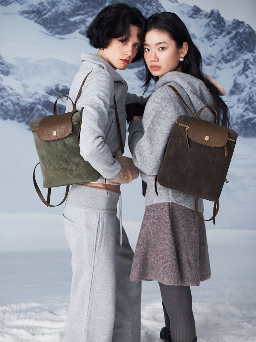 Minimalist retro large capacity backpack