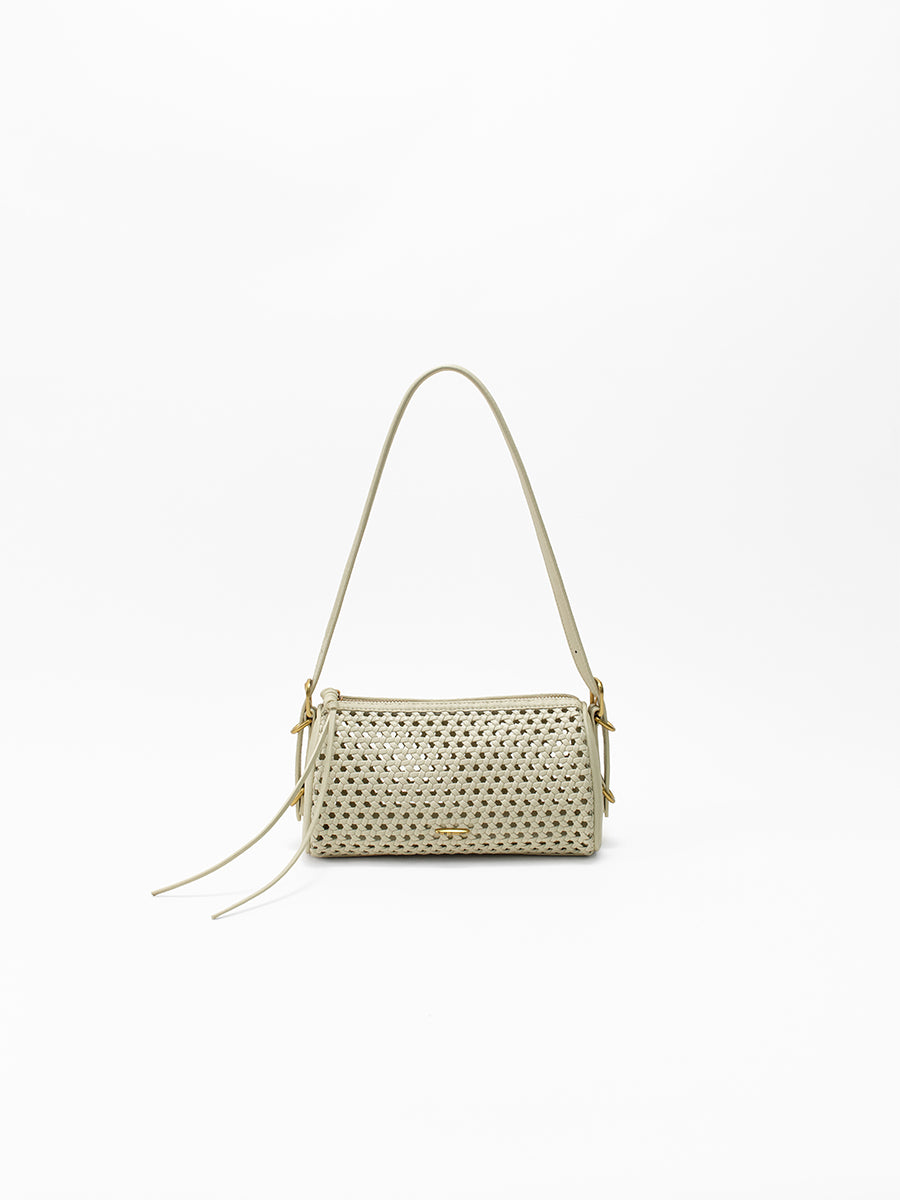 Baguette hollow woven bag