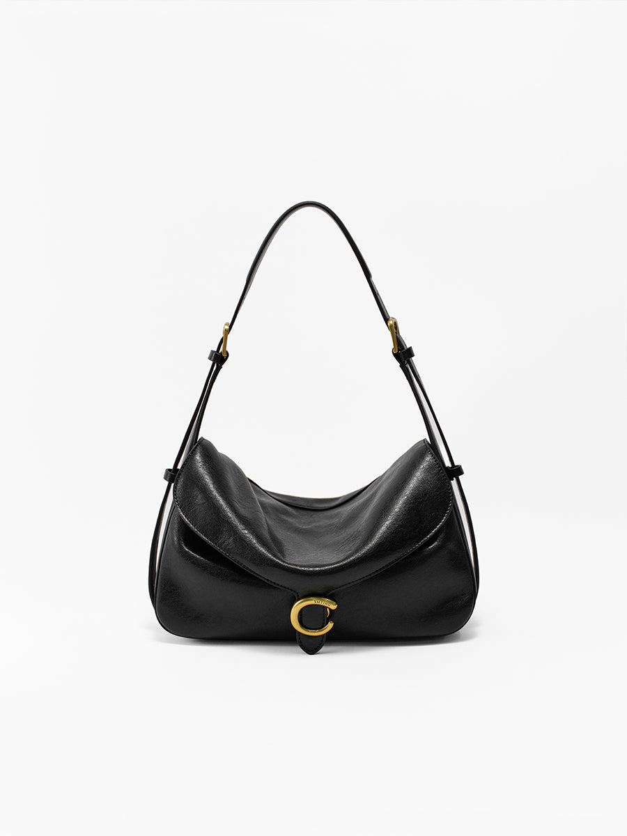 Classic flap tote bag