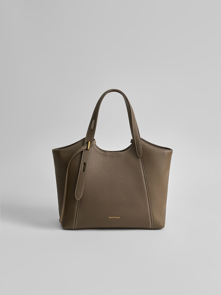 First-layer cowhide tote bag