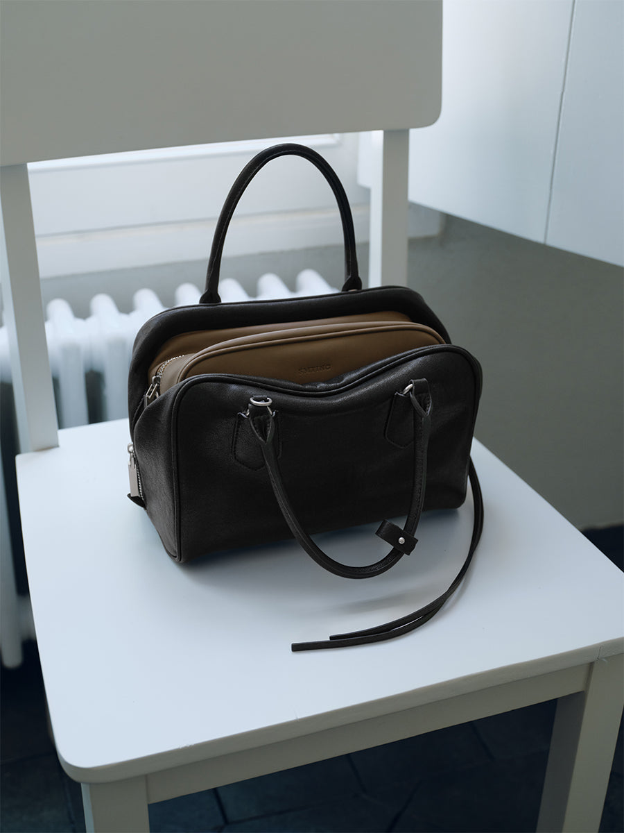 THE BOX COLLECTION BOSTON BAG