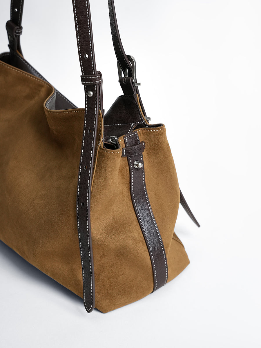 SUEDE CAPSULE COLLECTION TOTE BAG