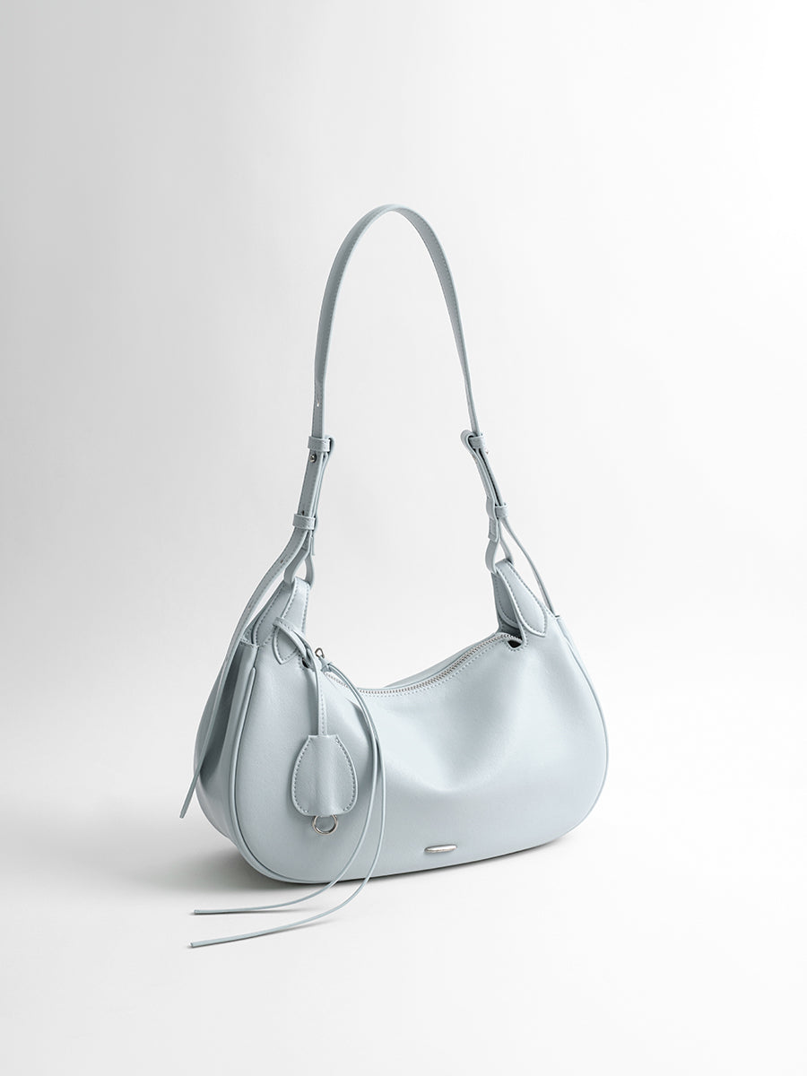 Relaxed designer hobo bag