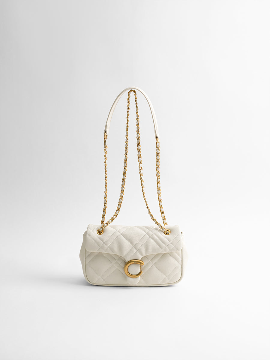 Quilted chain bag