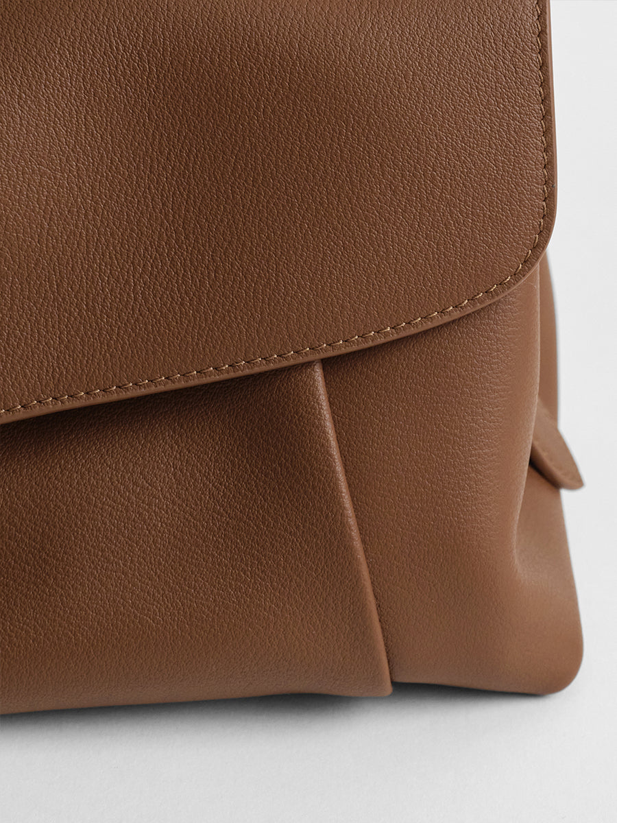 First-layer cowhide underarm bag