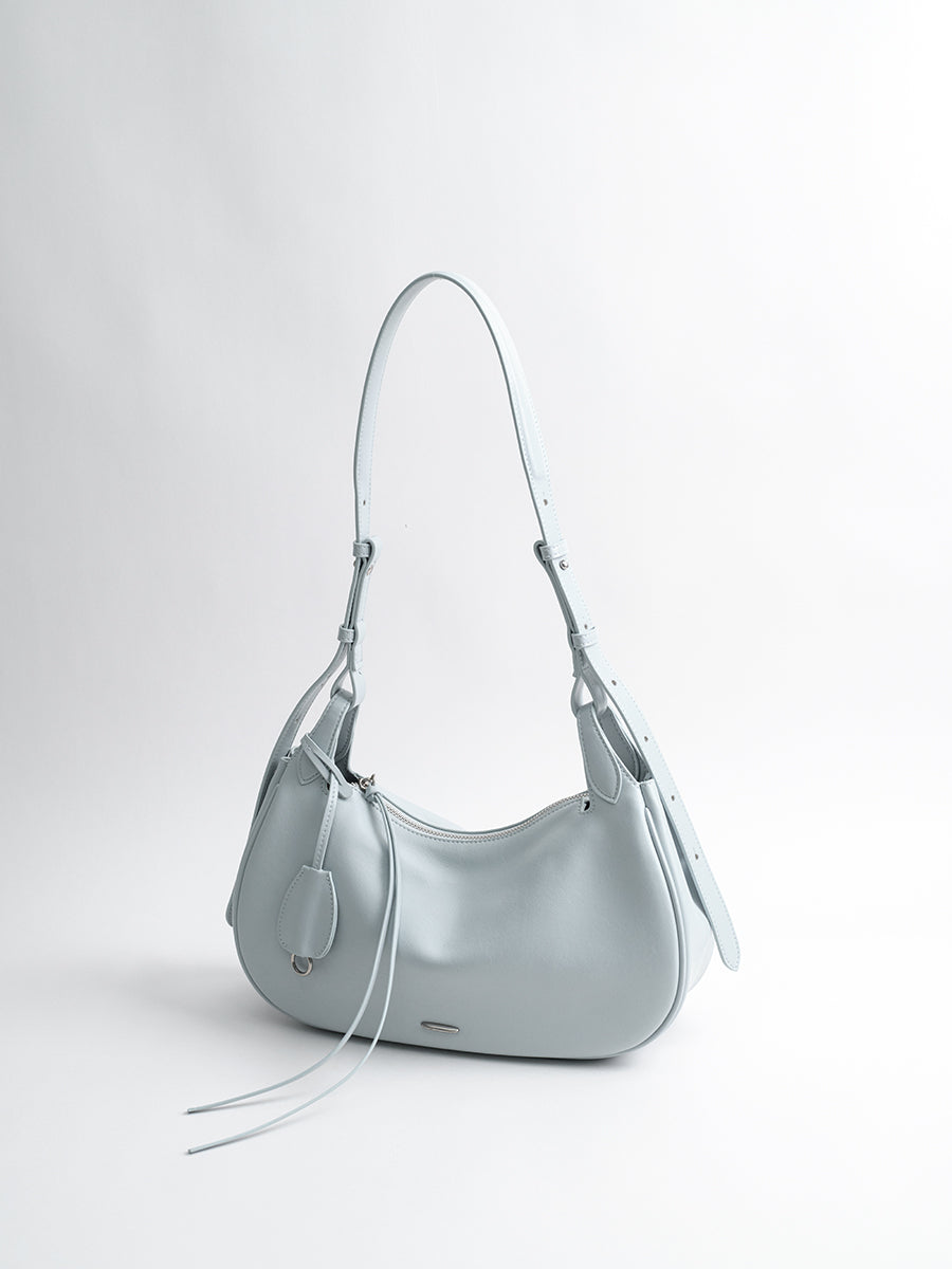 Relaxed designer hobo bag