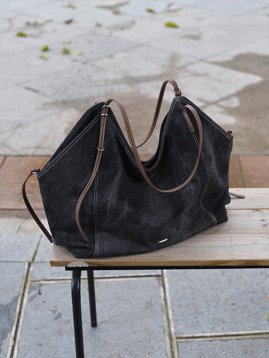 Lazy and Relaxed Large Capacity Tote Bag