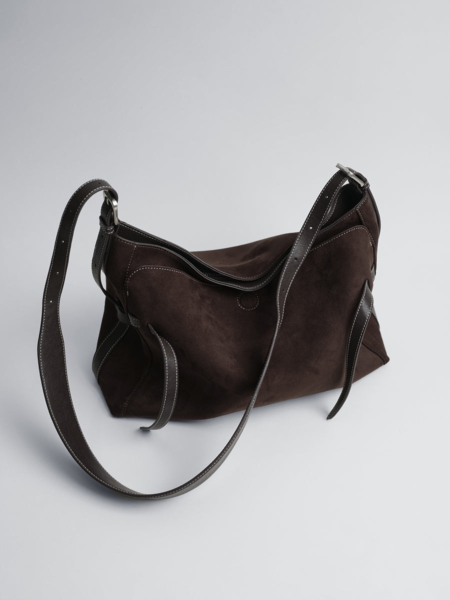 SUEDE CAPSULE COLLECTION TOTE BAG