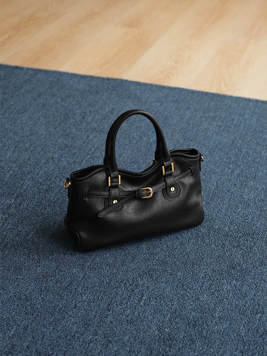 leather handbag