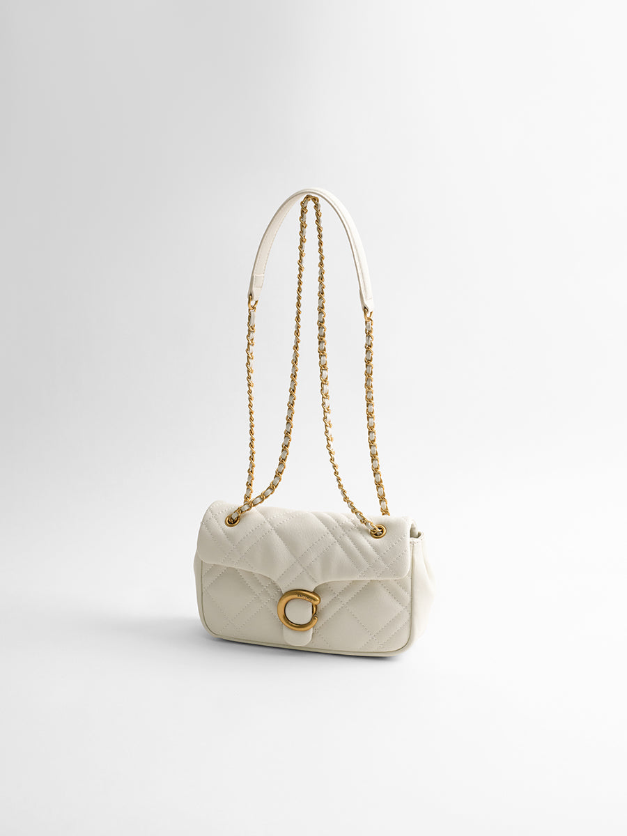 Quilted chain bag