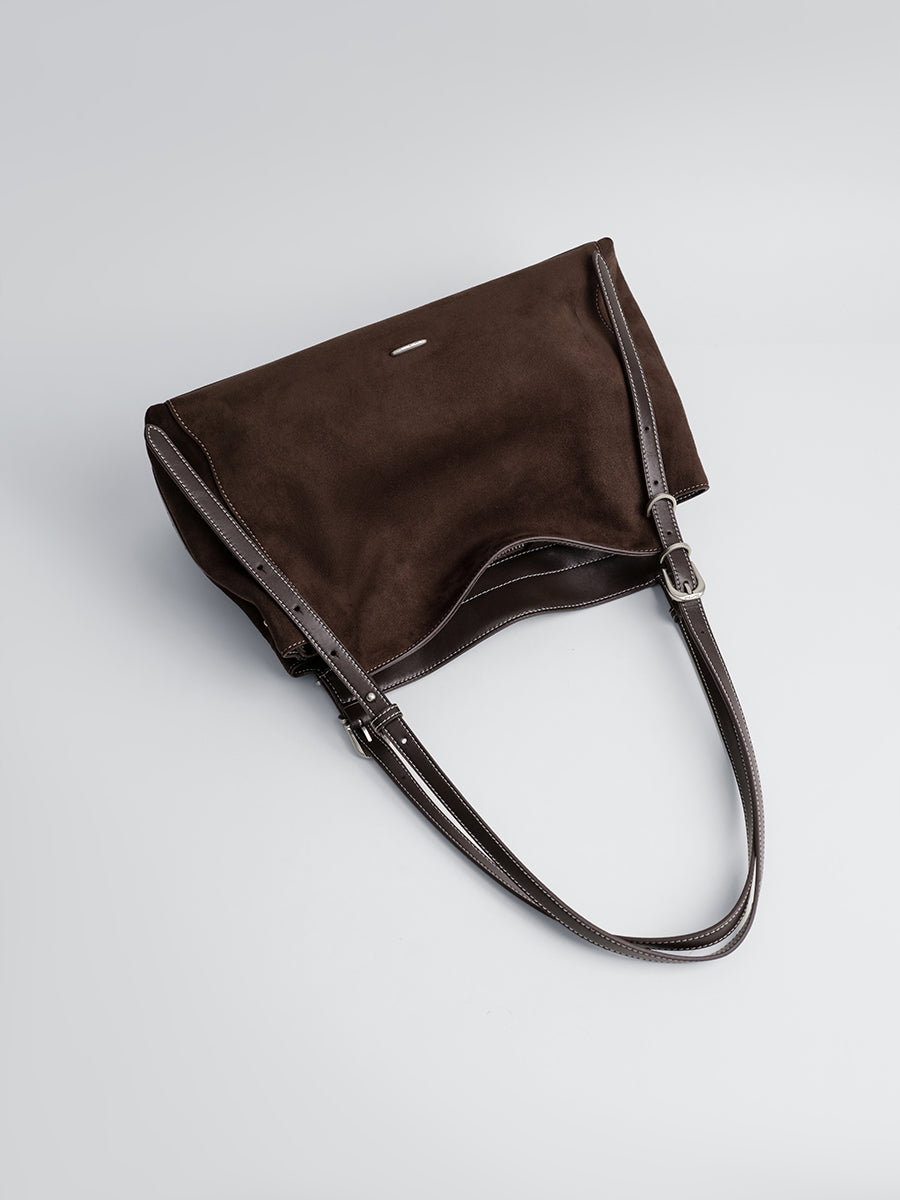 SUEDE CAPSULE COLLECTION TOTE BAG