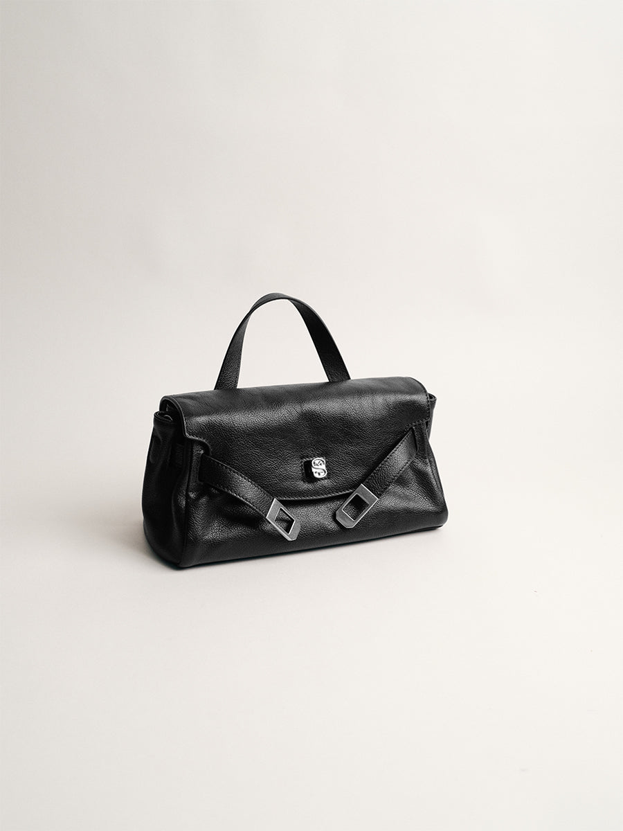 FIRST-LAYER COWHIDE HANDBAG