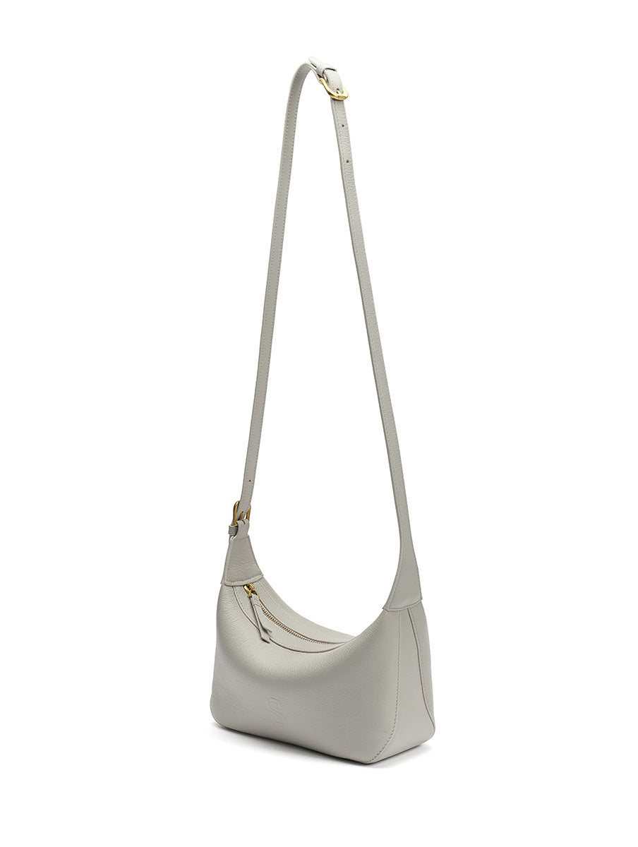 Top-grain Leather Box Bag