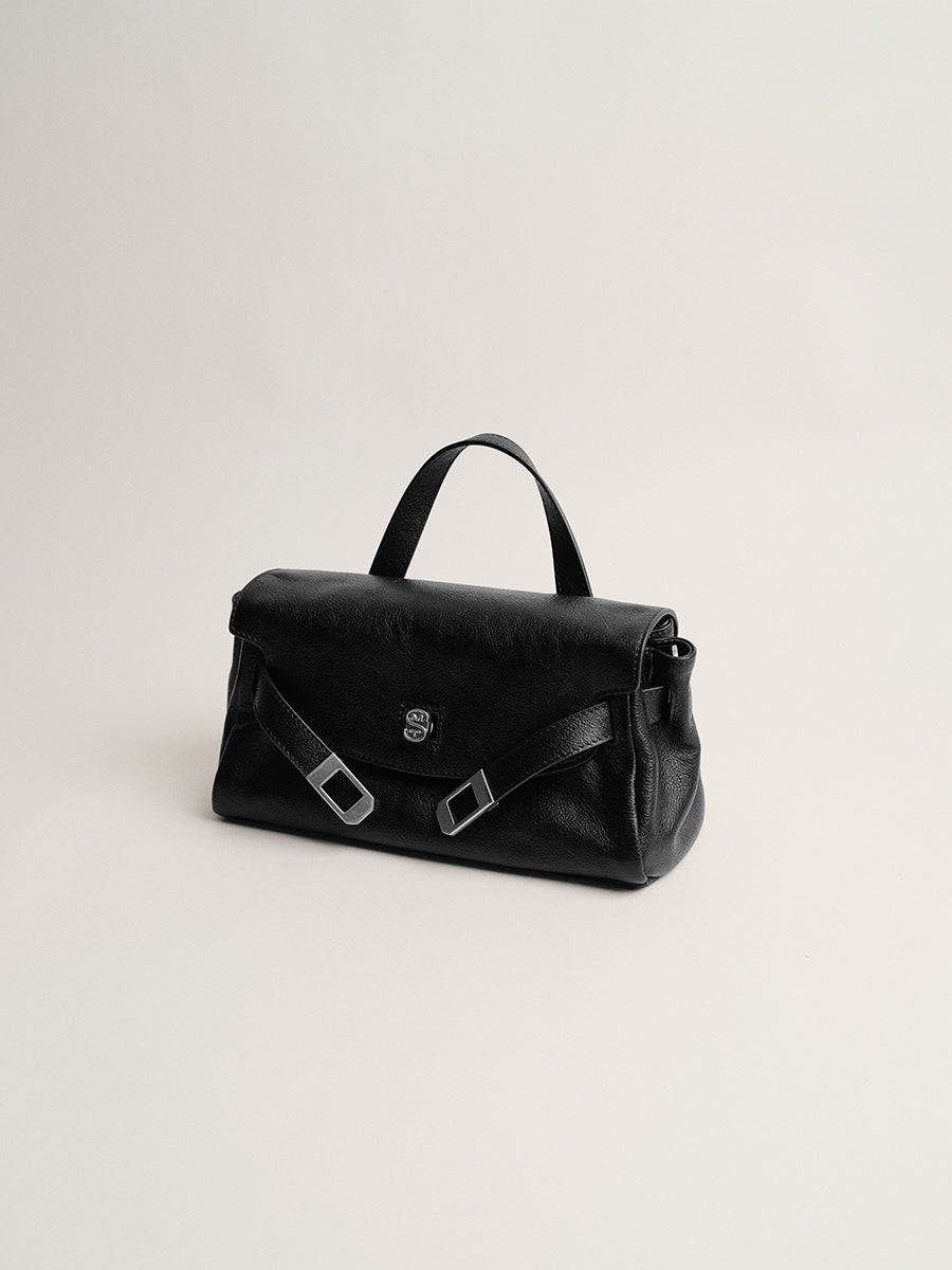 FIRST-LAYER COWHIDE HANDBAG