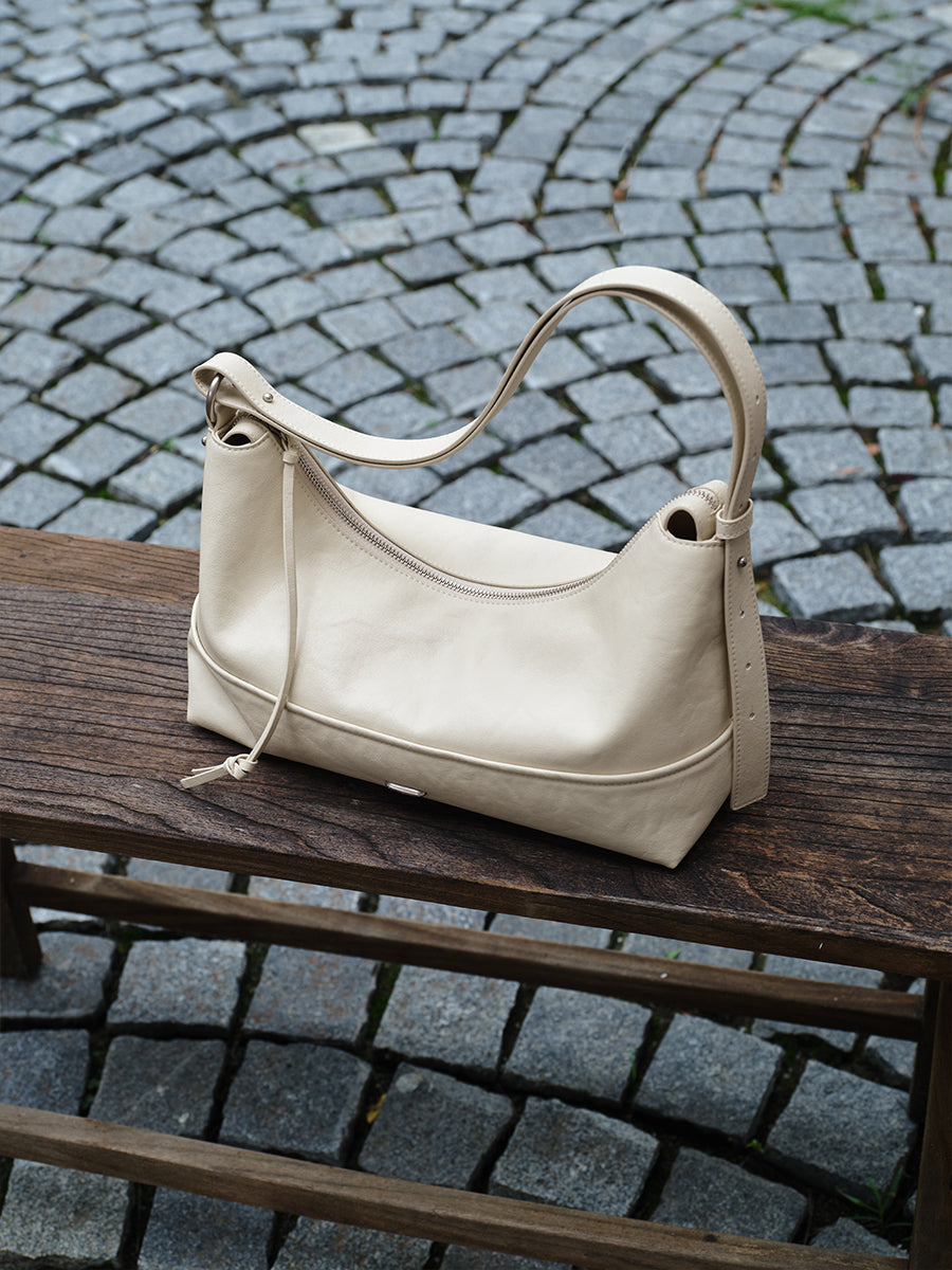 Minimalist hobo bag