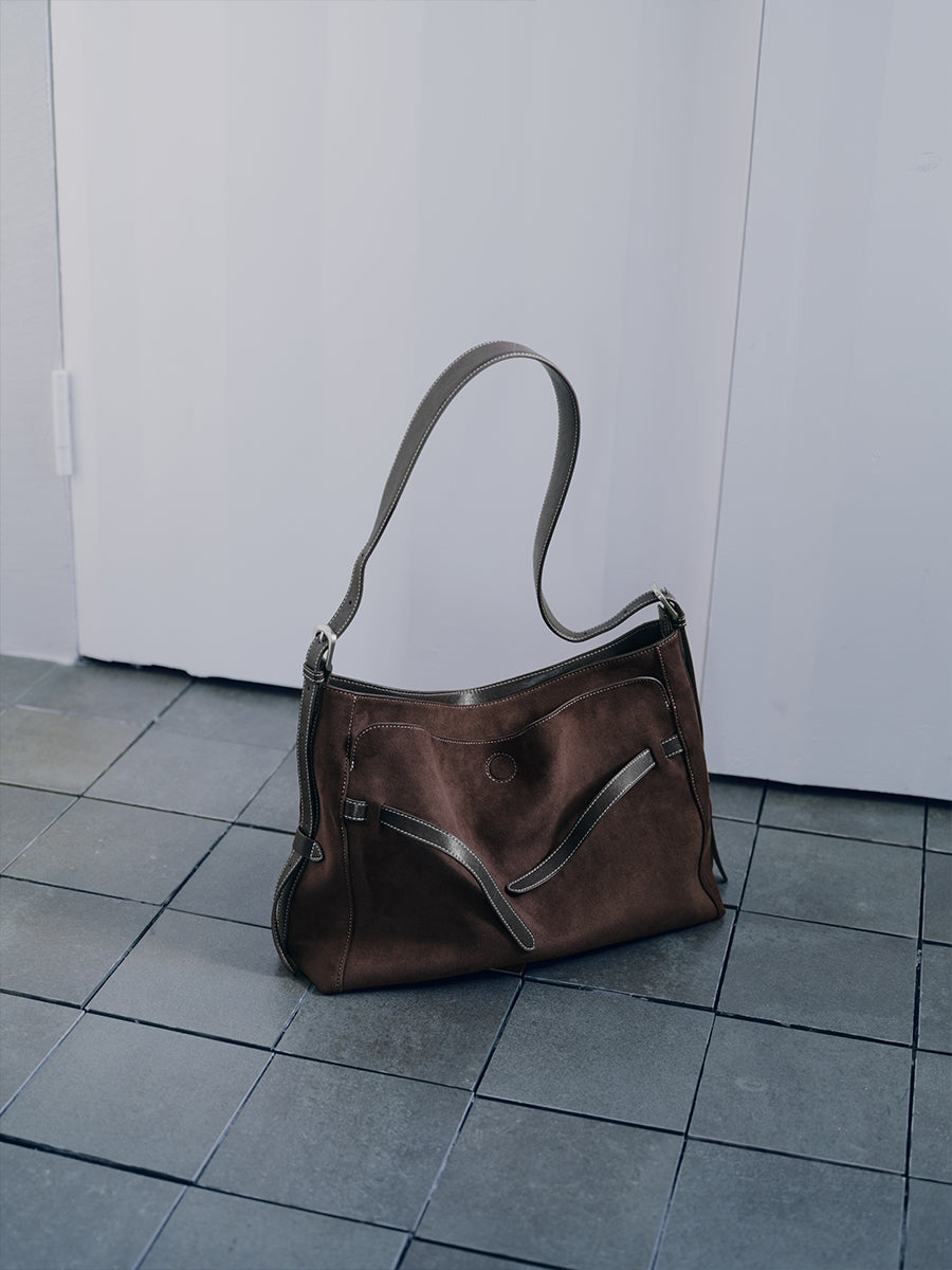 SUEDE CAPSULE COLLECTION TOTE BAG