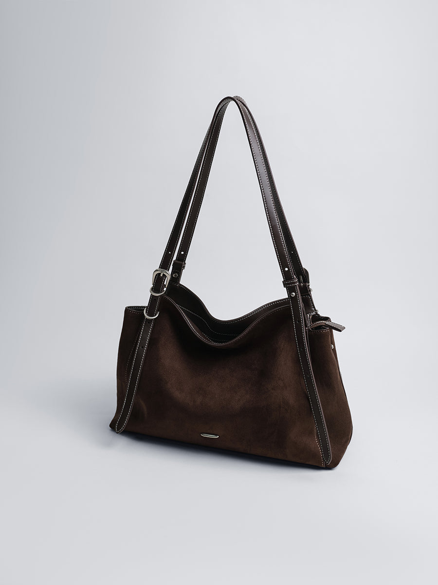 SUEDE CAPSULE COLLECTION TOTE BAG