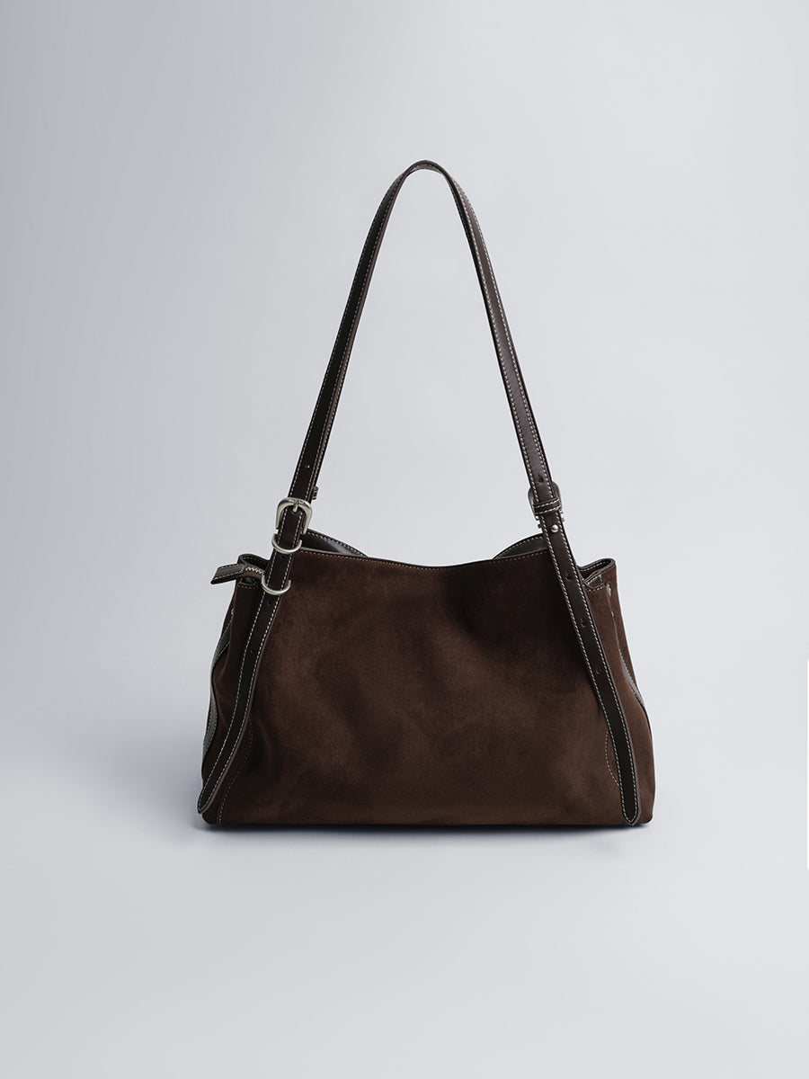SUEDE CAPSULE COLLECTION TOTE BAG