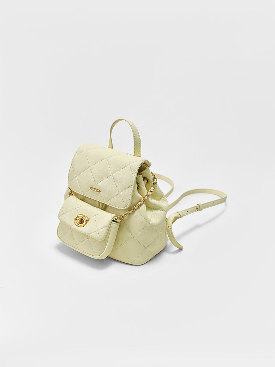 High-end light luxury backpack