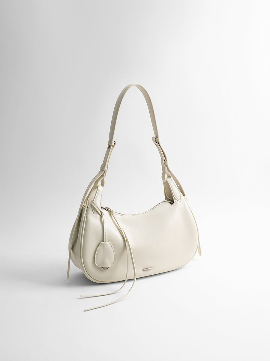 Relaxed designer hobo bag
